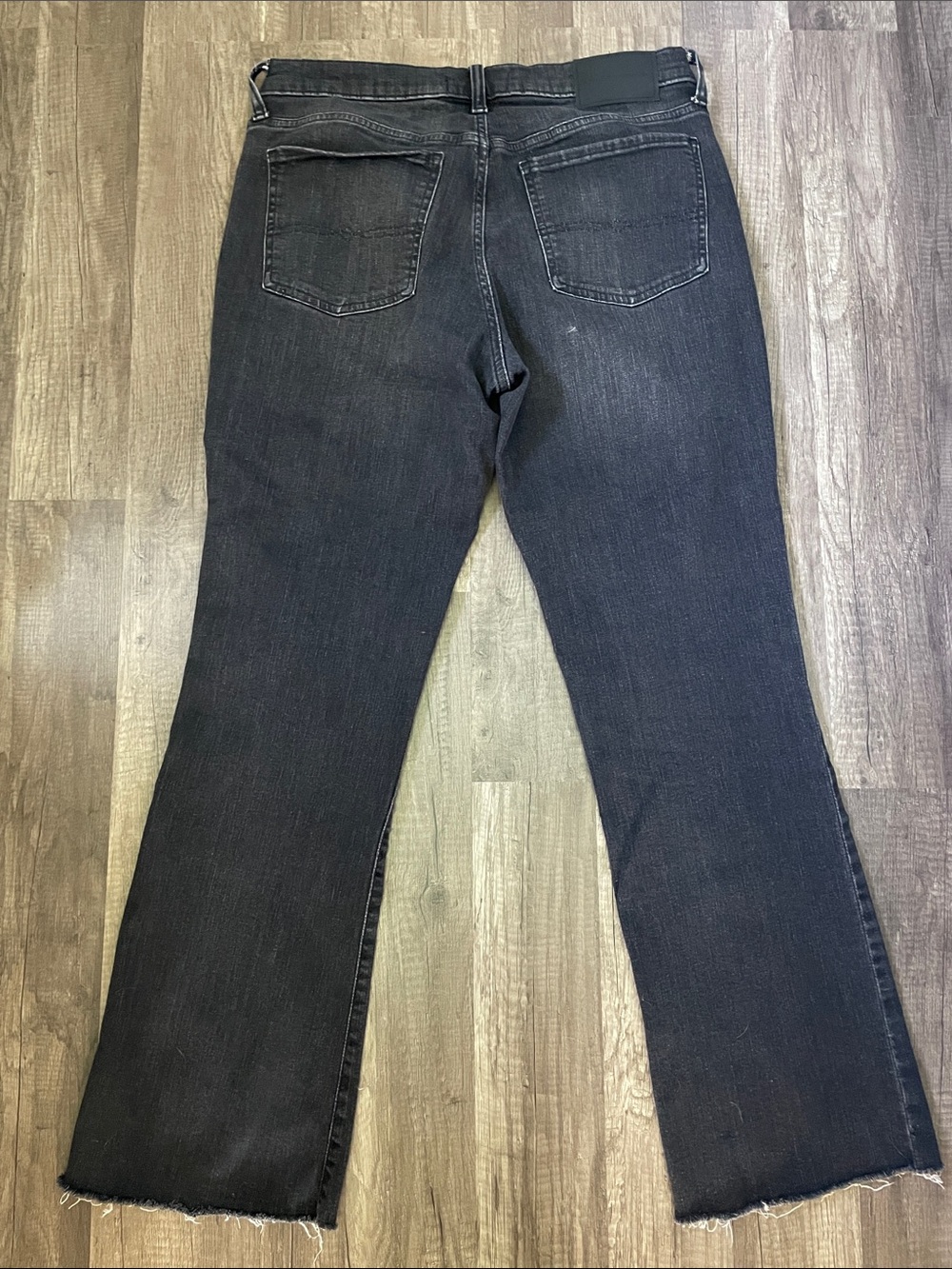 Lucky Brand Straight-Leg Black Wash Jeans